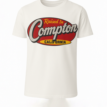 Compton University White T-shirt
