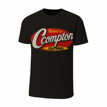 Compton University Black T-shirt
