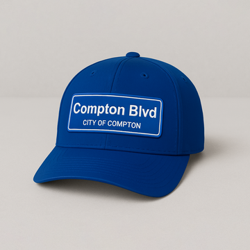 Compton Blvd Blue Cap