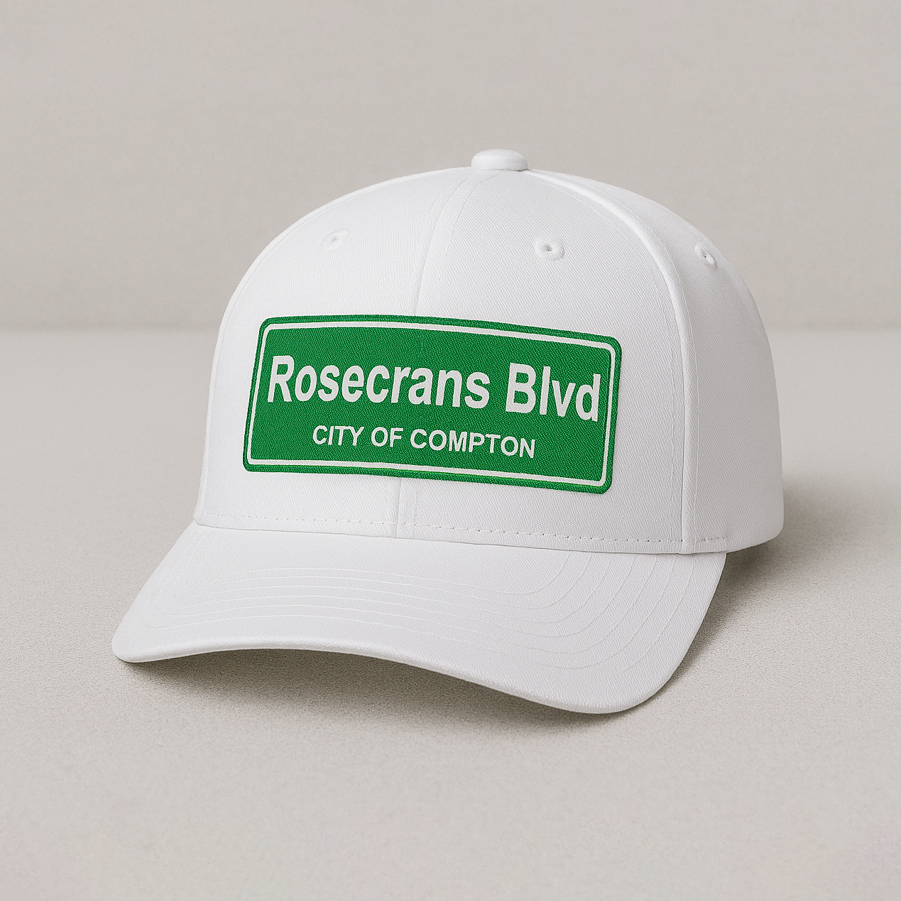 White Rosecrans Blvd Cap